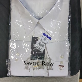 セヴィルロウ(Savile Row)のSAVILE ROW 長袖ワイシャツ　白(シャツ)