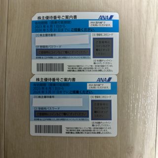 エーエヌエー(ゼンニッポンクウユ)(ANA(全日本空輸))のANA株主優待券(航空券)