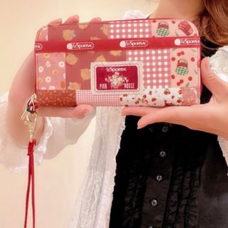 ピンクハウス(PINK HOUSE)の【新品】ピンクハウス レスポートサック TECH WALLET WRISTLET(財布)