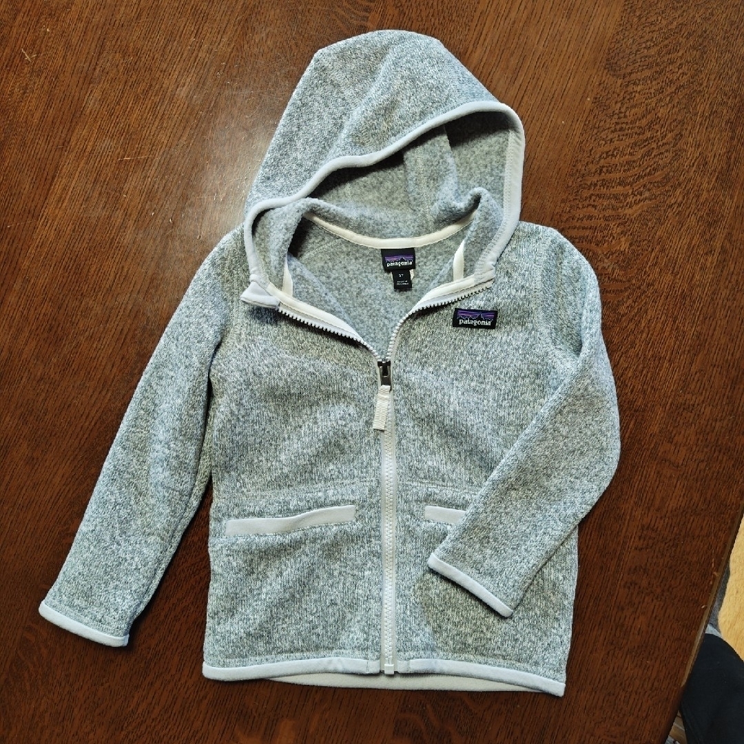 patagonia(パタゴニア)の【美品】patagonia　パーカー　ベビー　キッズ　ボーイズ　3T キッズ/ベビー/マタニティのキッズ服男の子用(90cm~)(ジャケット/上着)の商品写真