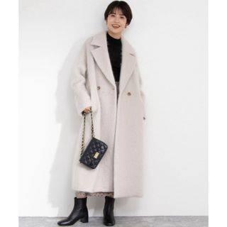 ノーリーズ(NOLLEY'S)の【極美品】ノーリーズ♡ループカットロングシャギーコート 38(ロングコート)