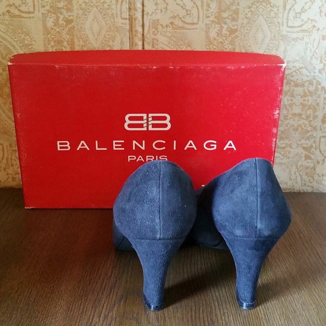 Balenciaga(バレンシアガ)のバレンシアガ　BALENCIAGA 　パンプス　スエード レディースの靴/シューズ(ハイヒール/パンプス)の商品写真