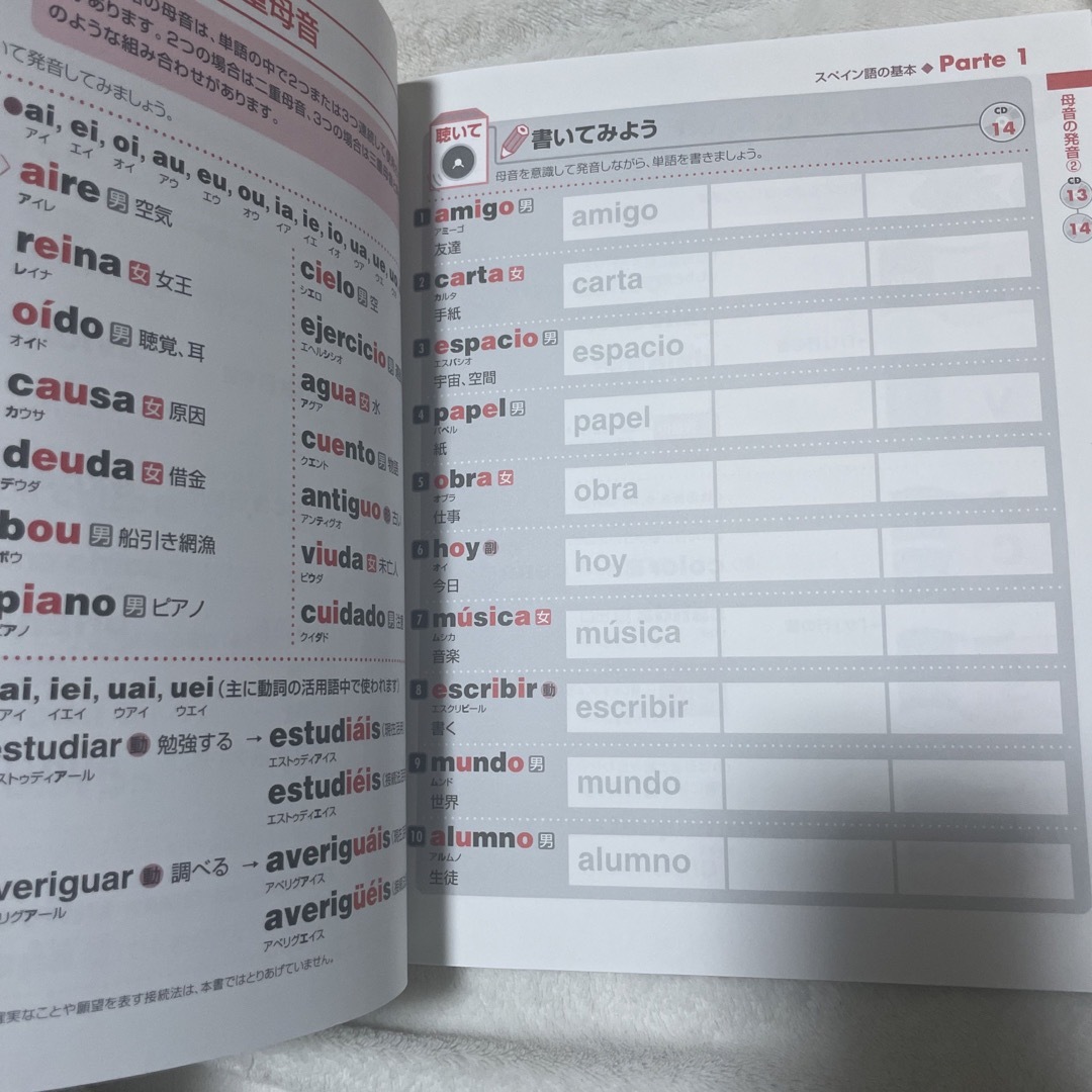 ゼロから始める書き込み式スペイン語ＢＯＯＫ エンタメ/ホビーの本(語学/参考書)の商品写真