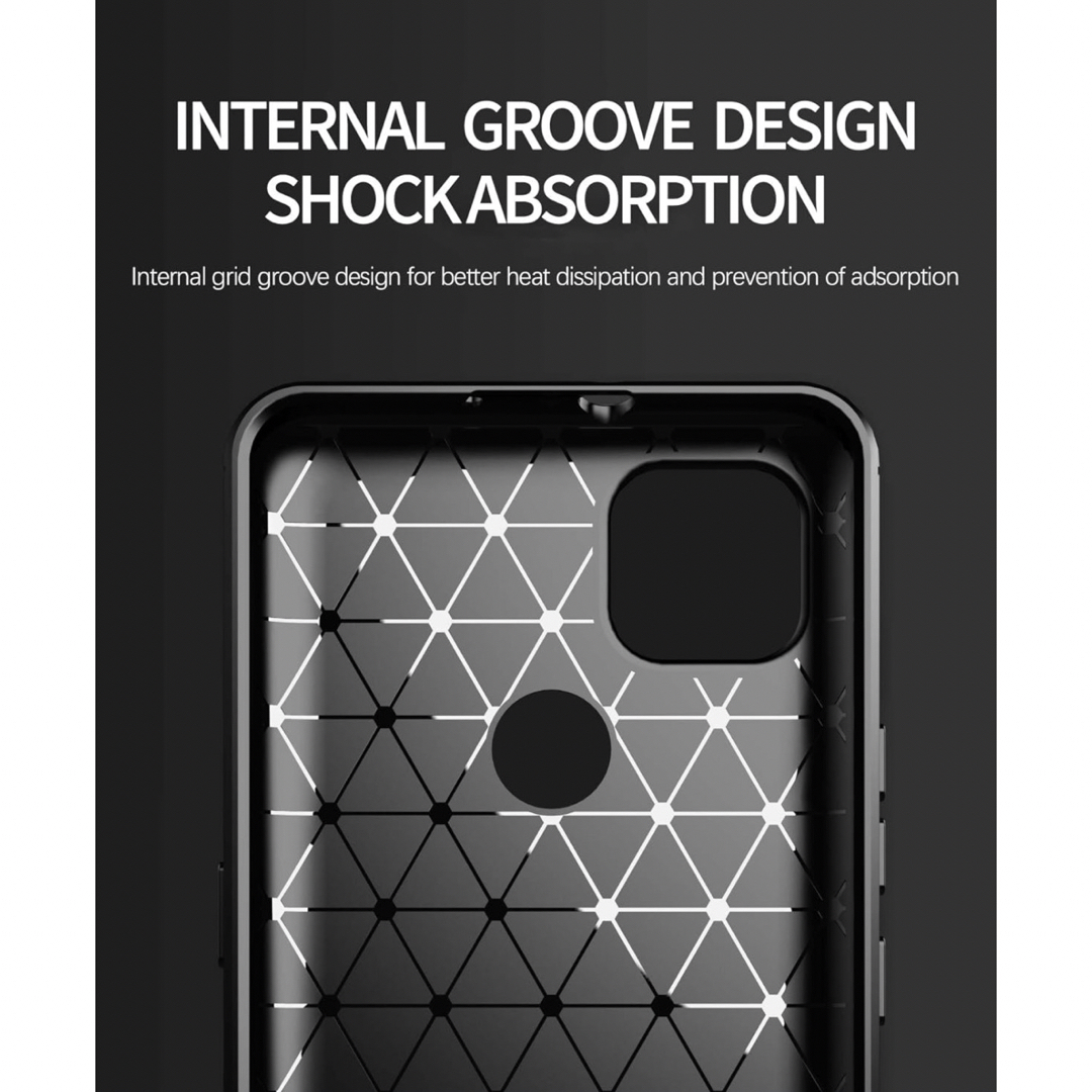 Moto G9 Power ケース シリコン ケース 保護 軽量 ブラック スマホ/家電/カメラのスマホアクセサリー(モバイルケース/カバー)の商品写真