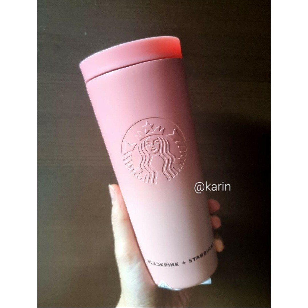 Starbucks - 韓国スタバ ☆ BLACKPINK ピンクタンブラー473mlの通販 by