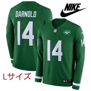 ナイキ(NIKE)の【#14・L】ナイキ NFL ニューヨーク・ジェッツ スウェット（長袖ジャージ）(スウェット)