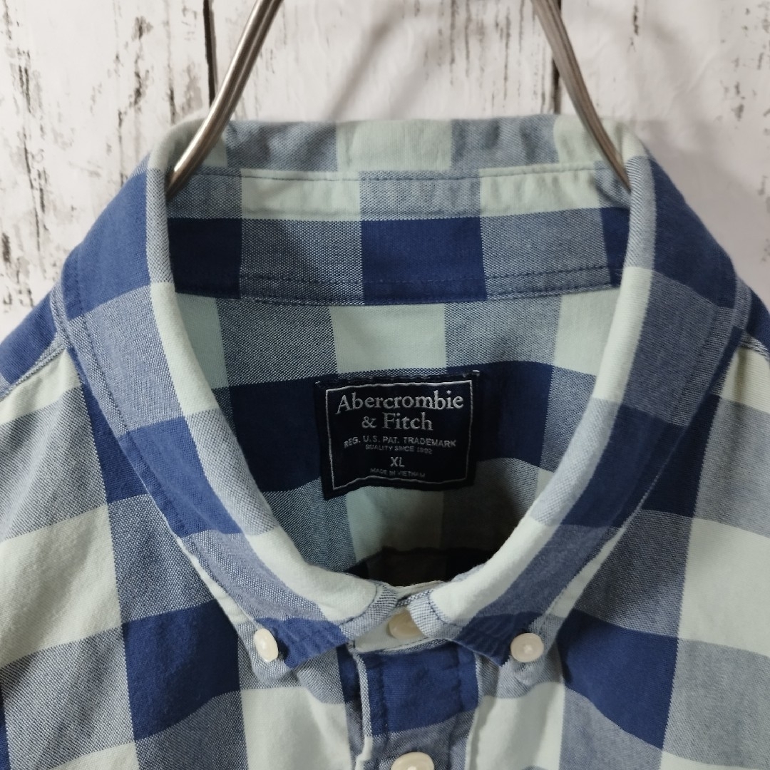 Abercrombie&Fitch(アバクロンビーアンドフィッチ)の【Abercrombie & Fitch】Plaid Shirt　D317 メンズのトップス(シャツ)の商品写真