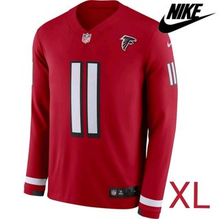 ナイキ(NIKE)の【XL】ナイキ NFL アトランタ・ファルコンズ スウェット（長袖ジャージ）(スウェット)