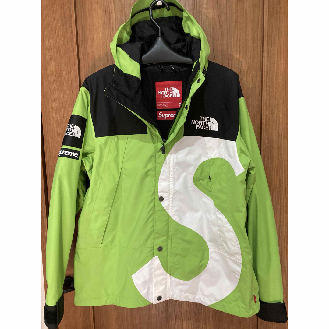 supreme north face s logo mountain 納品書有sup - マウンテンパーカー