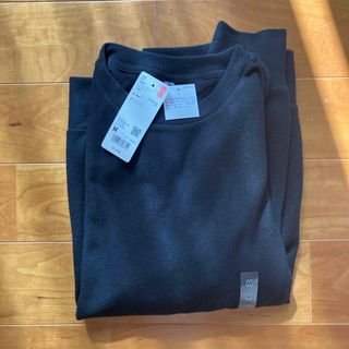 ユニクロ(UNIQLO)の新品 UNIQLO ソフトニットフリースクルーネックT（長袖）(ニット/セーター)