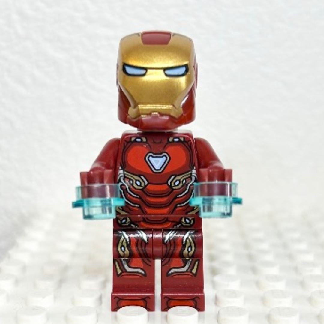 レゴ スーパーヒーローズ(レゴスーパーヒーローズ)のレゴ　アイアンマン　マーク50 ミニフィグ キッズ/ベビー/マタニティのおもちゃ(知育玩具)の商品写真