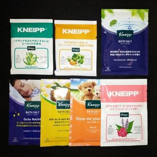 クナイプ(Kneipp)のクナイプ バスソルト 7袋 7種類 入浴剤(入浴剤/バスソルト)