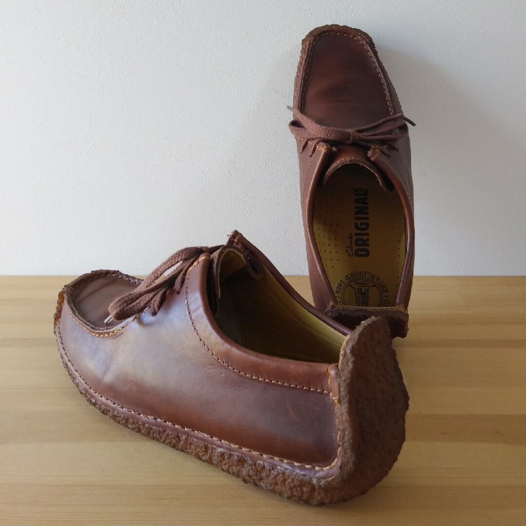 Clarks(クラークス)のclarks / natalie / chestnut lea / 23.5cm レディースの靴/シューズ(ブーツ)の商品写真