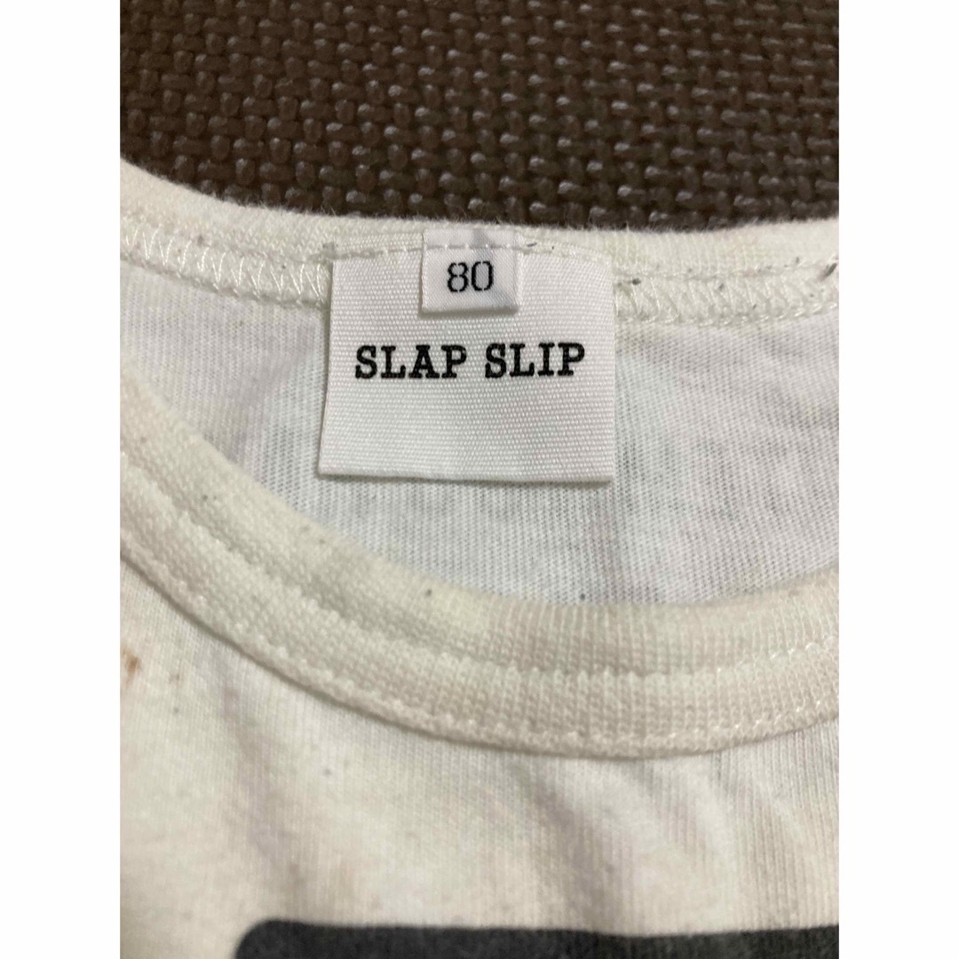 SLAP SLIP(スラップスリップ)の男の子✨80 記名なし　スラップスリップ　ロンT 長袖ズボン　まとめ売り キッズ/ベビー/マタニティのベビー服(~85cm)(パンツ)の商品写真