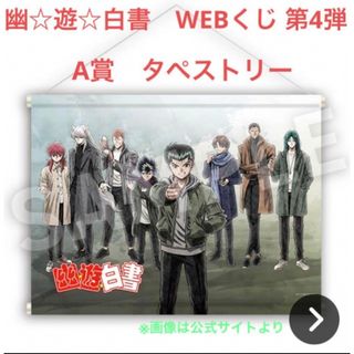 【未開封】幽☆遊☆白書 WEBくじ 第4弾 A賞 タペストリー(その他)