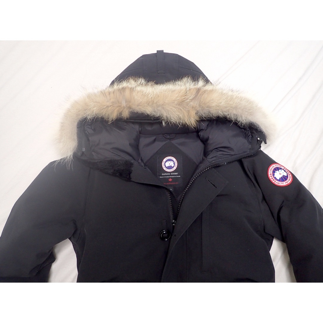 CANADA GOOSE(カナダグース)の国内正規品 メンズ カナダグース ジャスパー Mブラック JASPER 美品 メンズのジャケット/アウター(ダウンジャケット)の商品写真