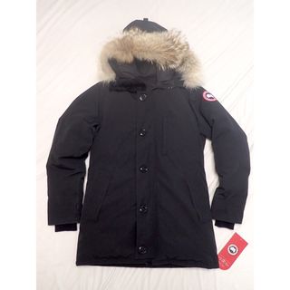 カナダグース(CANADA GOOSE)の国内正規品 メンズ カナダグース ジャスパー Mブラック JASPER 美品(ダウンジャケット)