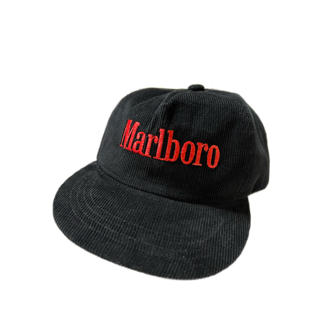 Marlboro cap マルボロ キャップ 企業 モノ コーデュロイ | フリマアプリ ラクマ