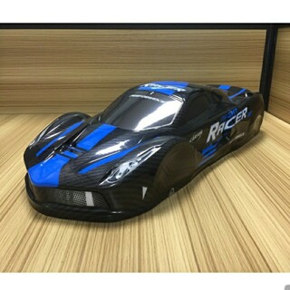 フェラーリ ボディ　ブルー　　TT02 ラジコン　ドリパケ　TT01　YD-2(ホビーラジコン)