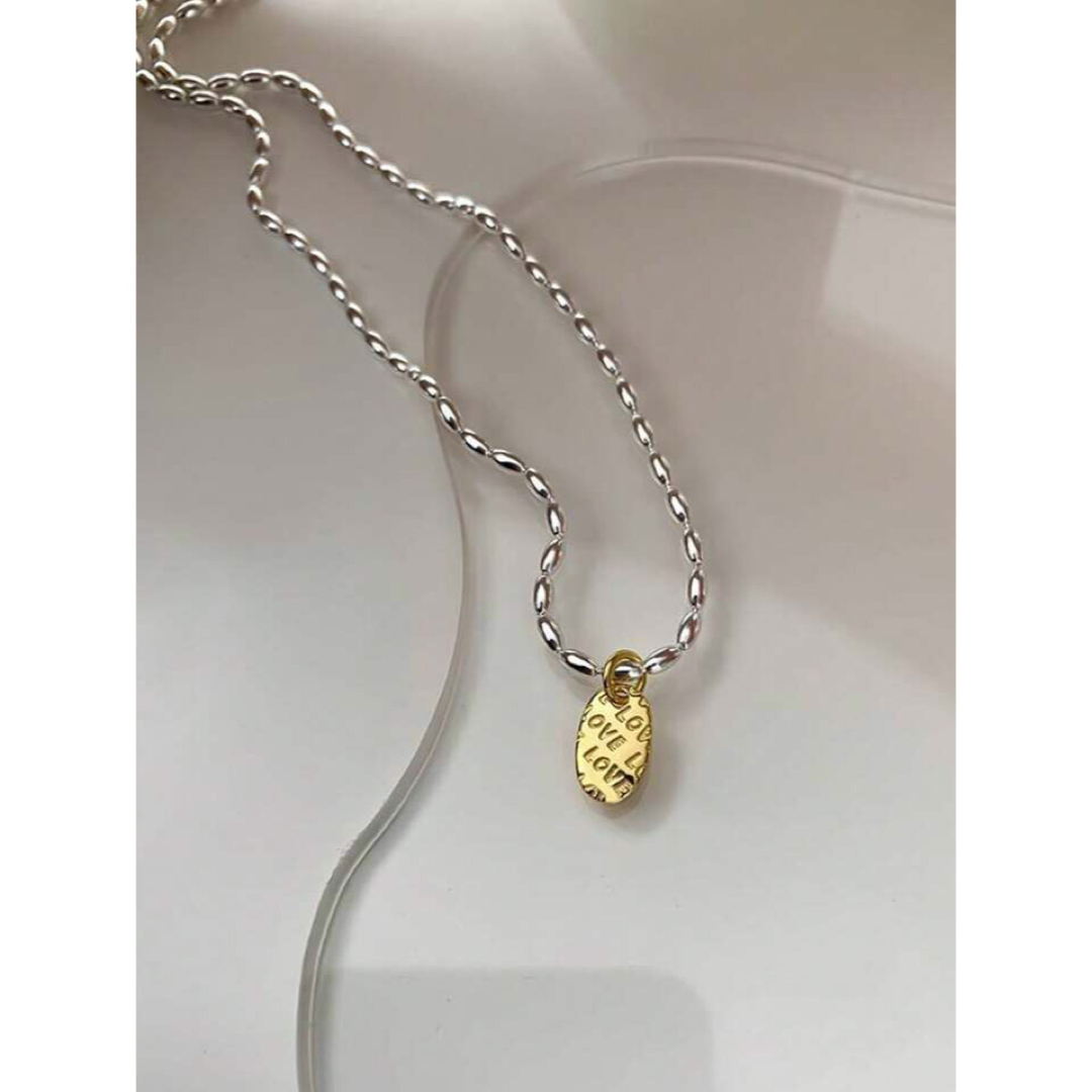 DEUXIEME CLASSE(ドゥーズィエムクラス)の【新品】olive necklace / bicolor レディースのアクセサリー(ネックレス)の商品写真