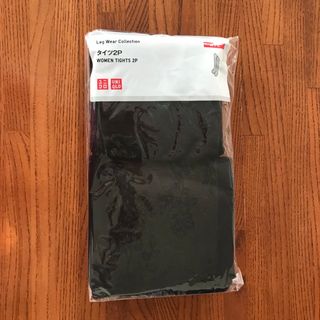 ユニクロ(UNIQLO)のユニクロ UNIQLO タイツ 2枚セット M / L サイズ（未開封・未使用）(タイツ/ストッキング)