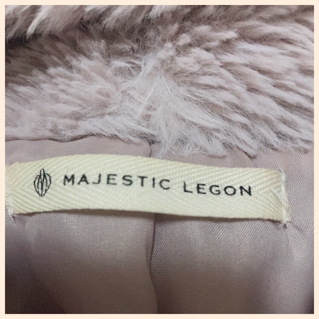 MAJESTIC LEGON(マジェスティックレゴン)のMAJESTIC LEGON☆ もこもこアウター レディースのジャケット/アウター(毛皮/ファーコート)の商品写真