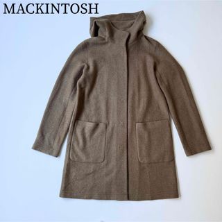 マッキントッシュ(MACKINTOSH)のMACKINTOSH マッキントッシュ　ロングコート　コーディガン　フード(ロングコート)