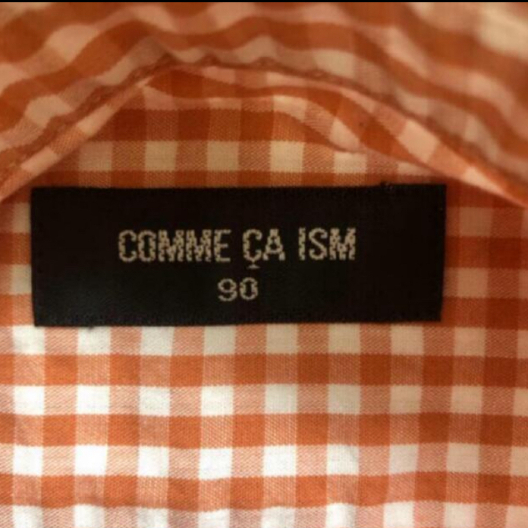 COMME CA ISM(コムサイズム)の長袖シャツ☆サイズ90 キッズ/ベビー/マタニティのキッズ服男の子用(90cm~)(Tシャツ/カットソー)の商品写真