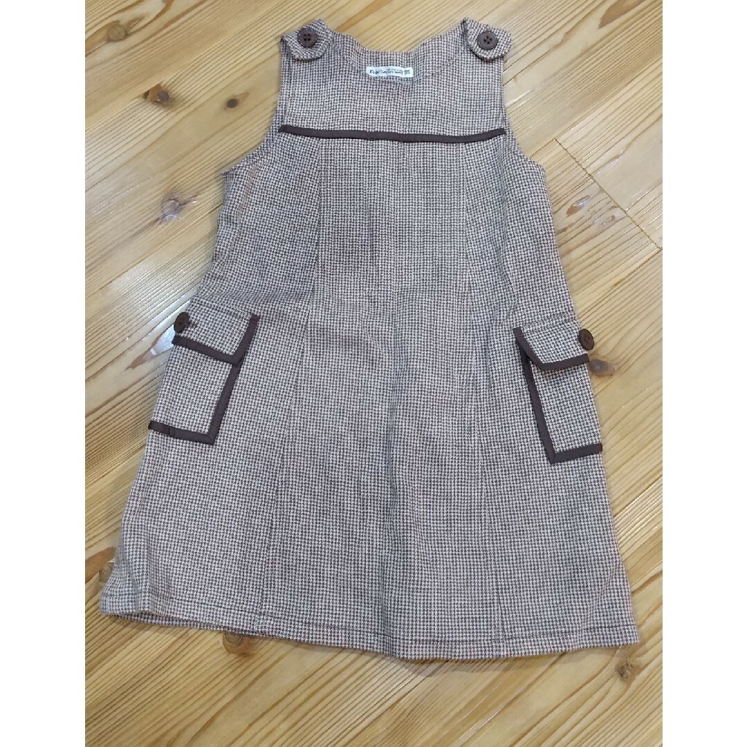 BeBe(ベベ)のべべ  ジャンパースカート  100 キッズ/ベビー/マタニティのキッズ服女の子用(90cm~)(スカート)の商品写真