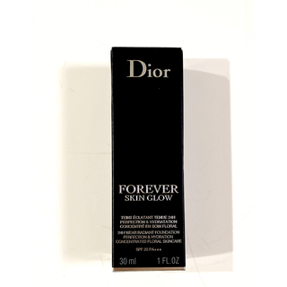 ディオール(Dior)の【新品】ディオール スキンフォーエヴァーフルイドグロウ1N(ファンデーション)
