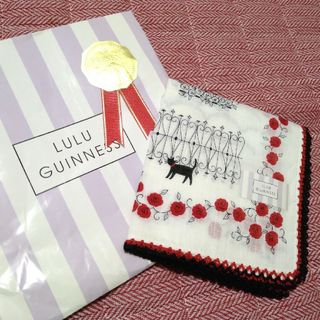 ルルギネス(LULU GUINNESS)のLULUGUINNESS ハンカチーフ(ハンカチ)