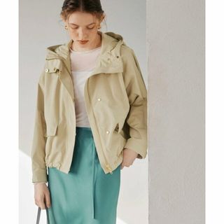 アーバンリサーチロッソ(URBAN RESEARCH ROSSO)の【L/BEIGE】ショートドルマンフードブルゾン(ブルゾン)