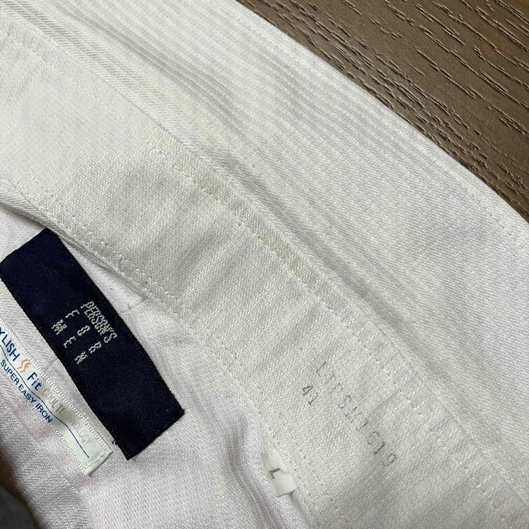 青山(アオヤマ)の洋服の青山　メンズ　半袖　ワイシャツ　PERSON'S FOR MEN 薄ピンク メンズのトップス(シャツ)の商品写真