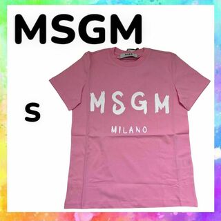 MSGM - MSGM クリアスパンコールロゴTシャツ 正規 新品 タグ付き✨の ...