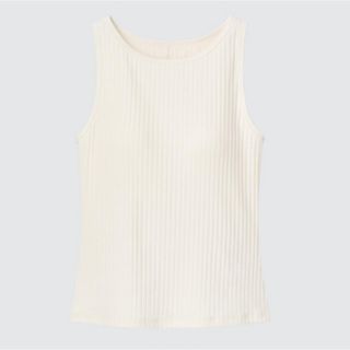 ユニクロ(UNIQLO)のユニクロ　アメリカンスリーブクロップドブラタンクトップ　S(タンクトップ)