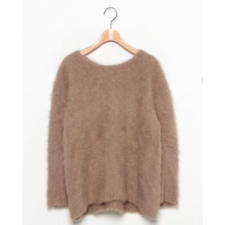 【美品】  HYKE / ハイク | 2021SS | C/N GANSEY SWEATER PONCHO ガンジー ニットポンチョ | F | オートミール | レディーストップス