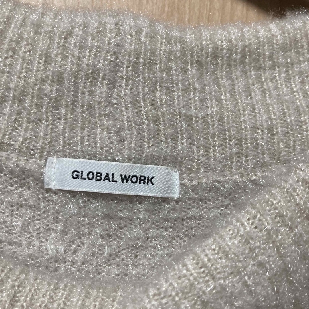 GLOBAL WORK(グローバルワーク)のほわほわゆったりニットワンピース♩グローバルワーク レディースのワンピース(ひざ丈ワンピース)の商品写真