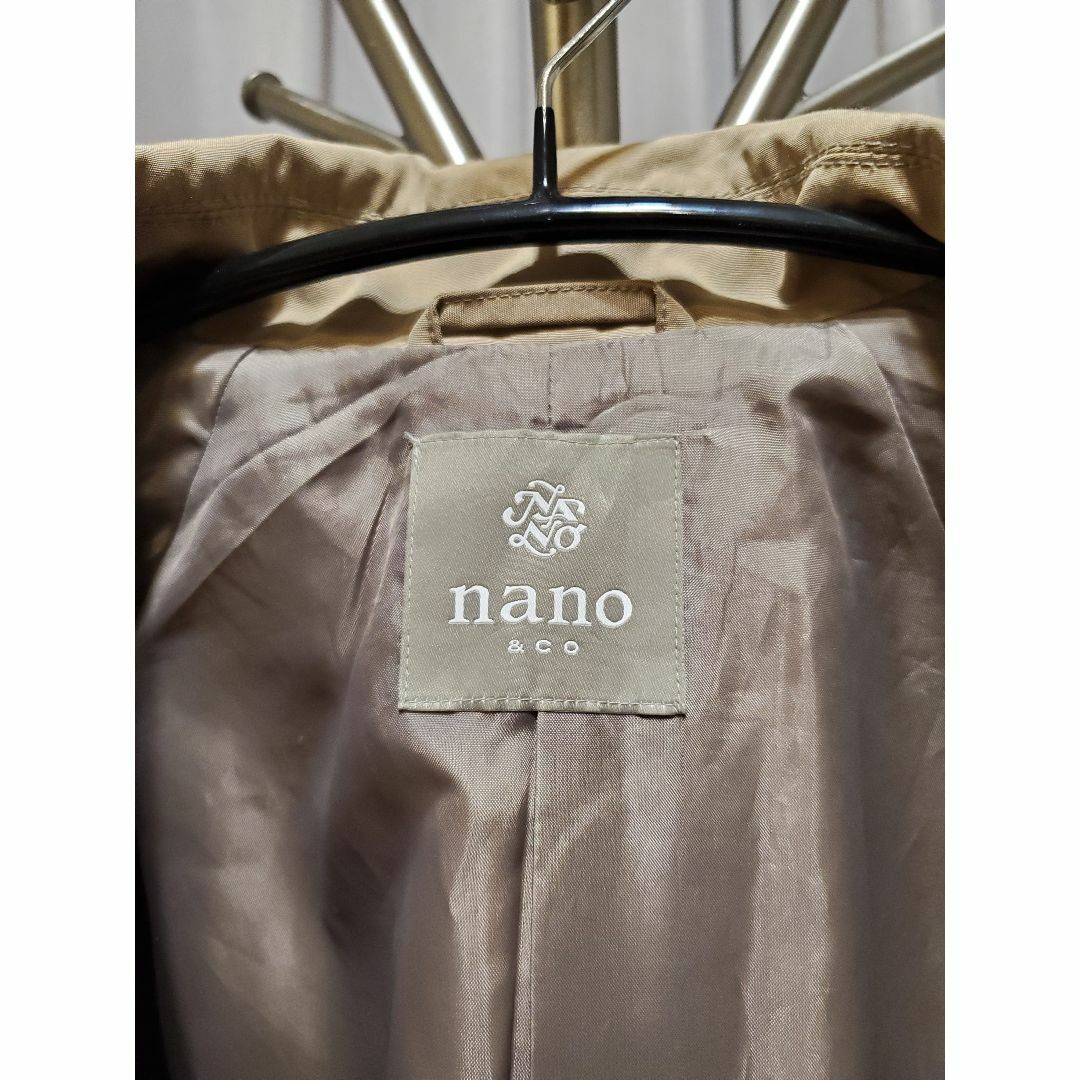 nano・universe(ナノユニバース)のナノユニバース　【18AW】撥水バルカラーコート メンズのジャケット/アウター(ステンカラーコート)の商品写真