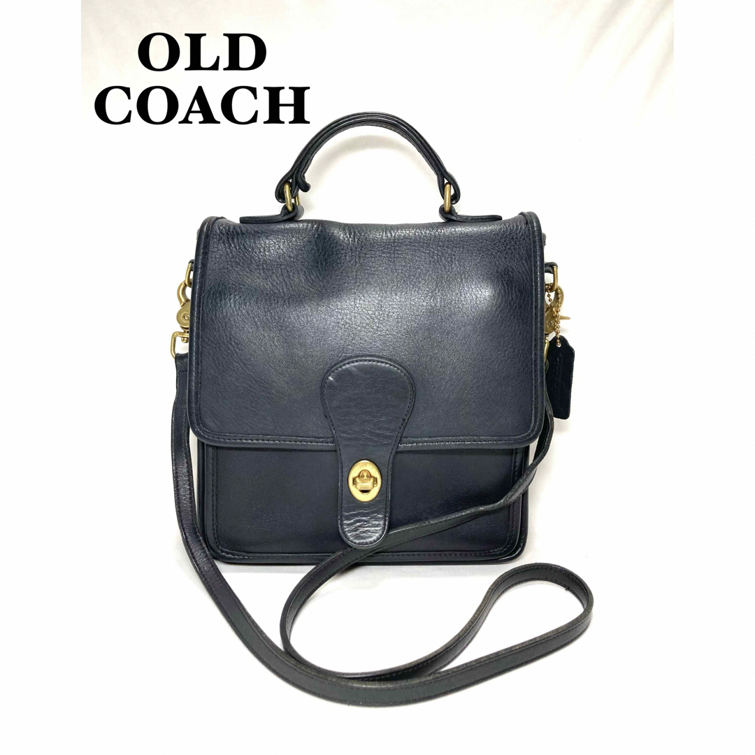 保護 【美品】COACH オールドコーチ ショルダーバッグターンロック