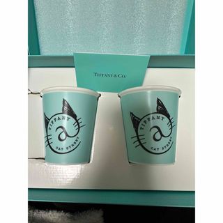 ティファニー(Tiffany & Co.)の未使用　ティファニー　ペーパーカップ　キャットストリート(グラス/カップ)