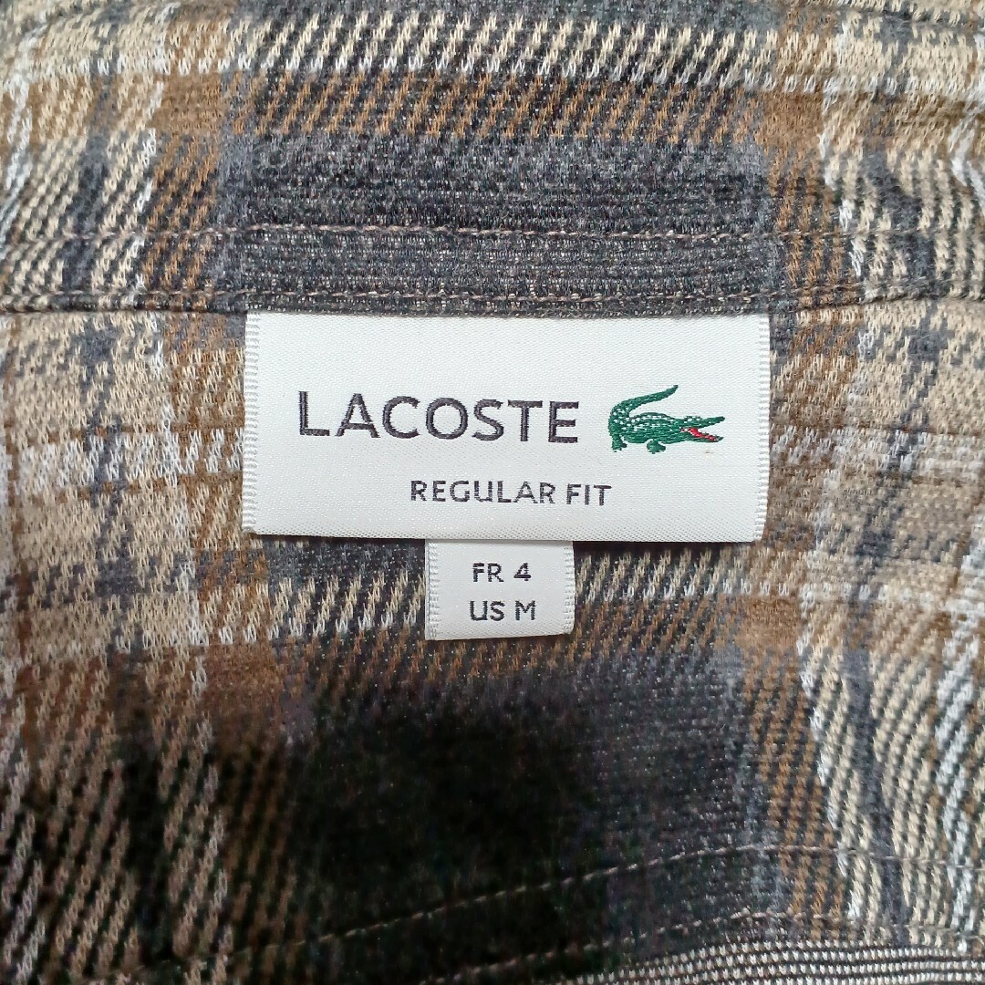 LACOSTE(ラコステ)のLACOSTE ラコステ メンズシャツ US M(日本Lサイズ) メンズのトップス(シャツ)の商品写真