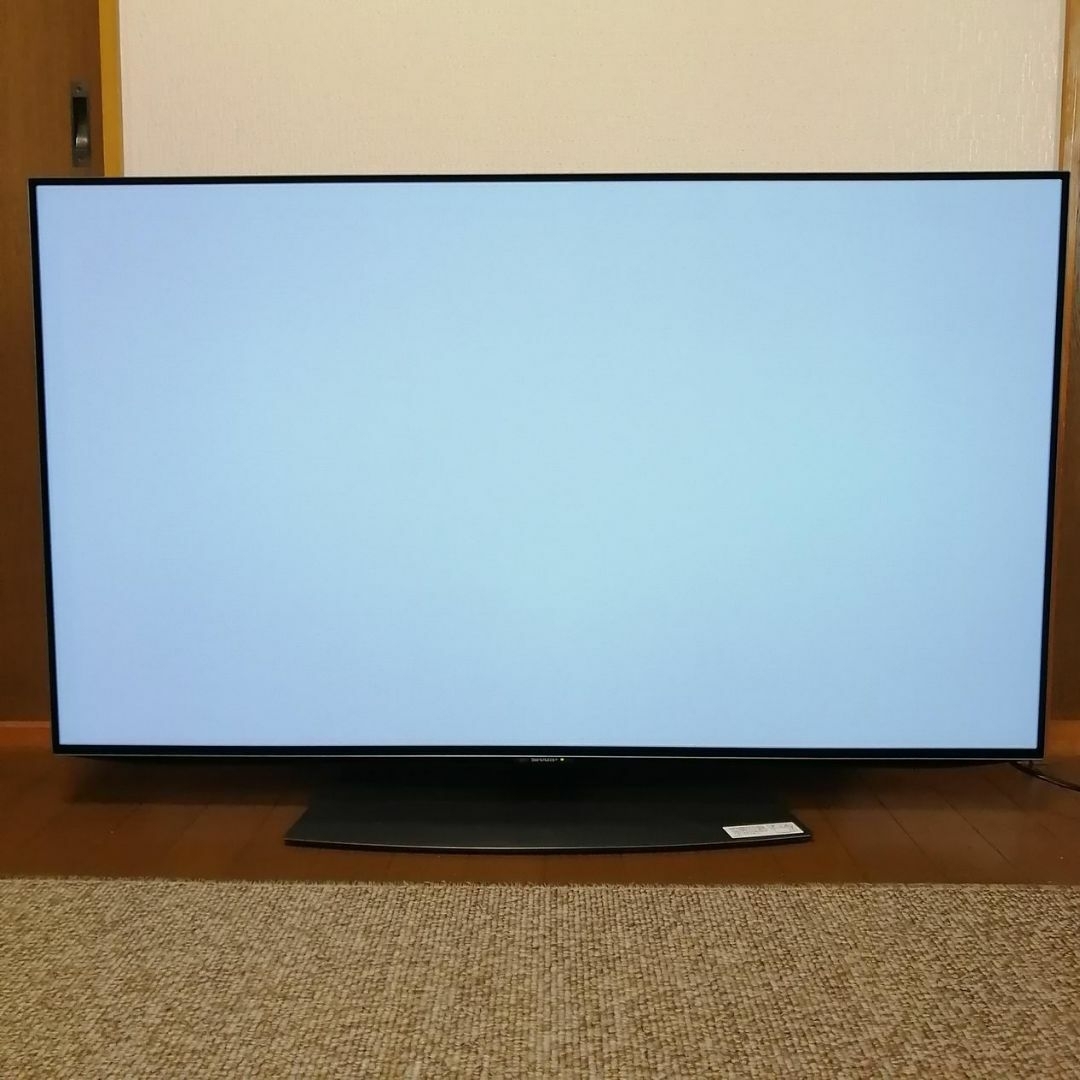 SHARP(シャープ)の美品 シャープ 4K 有機ELテレビ 48V型 4T-C48CQ1 2021年 スマホ/家電/カメラのテレビ/映像機器(テレビ)の商品写真