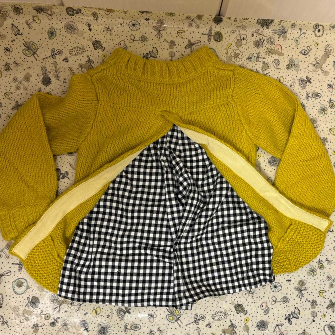 Seraph(セラフ)のセラフ　切り替えセーター キッズ/ベビー/マタニティのキッズ服女の子用(90cm~)(ニット)の商品写真