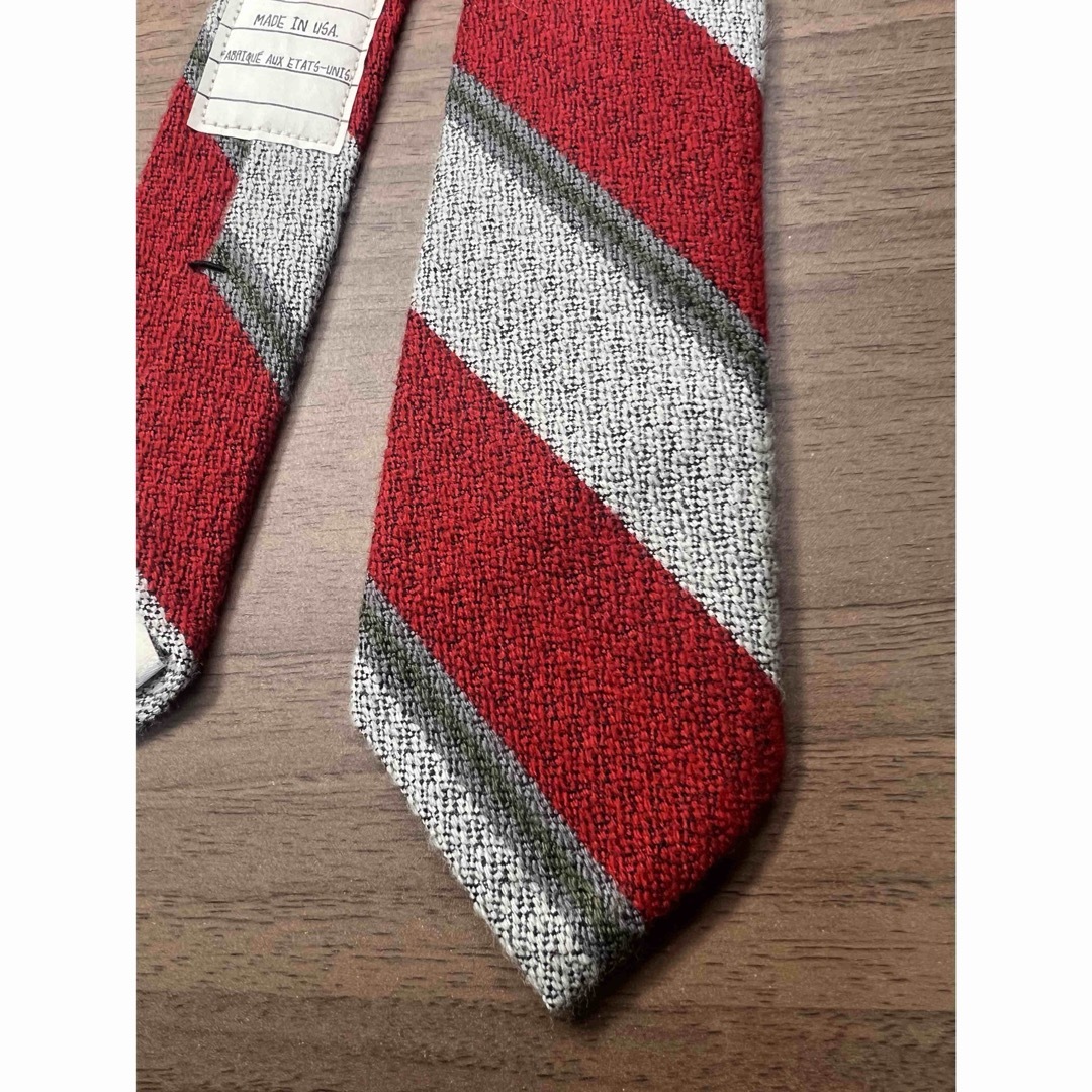 THOM BROWNE(トムブラウン)のトムブラウン　ネクタイ　ウール メンズのファッション小物(ネクタイ)の商品写真