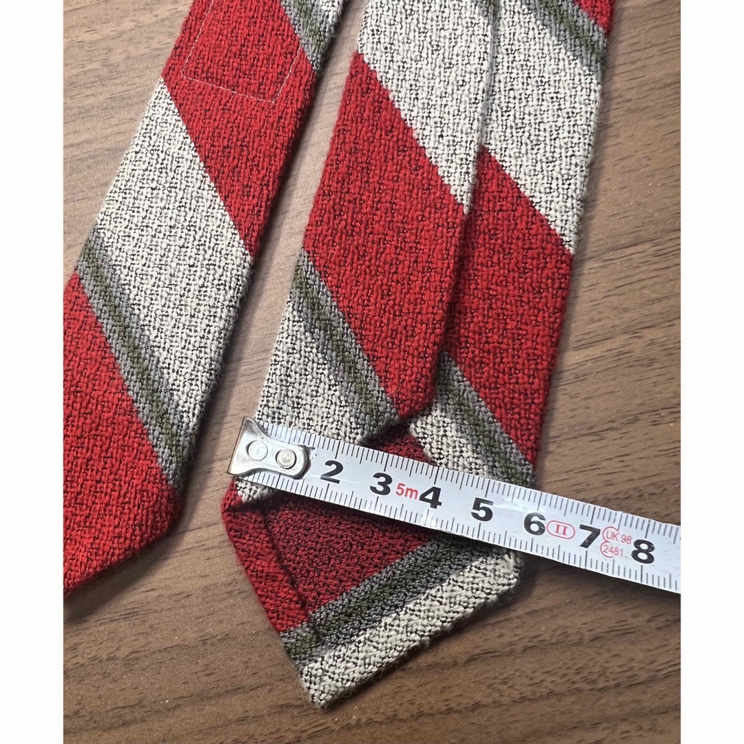 THOM BROWNE(トムブラウン)のトムブラウン　ネクタイ　ウール メンズのファッション小物(ネクタイ)の商品写真