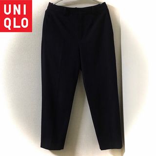 ユニクロ(UNIQLO)のユニクロ  スマートアンクルパンツ M 黒(クロップドパンツ)