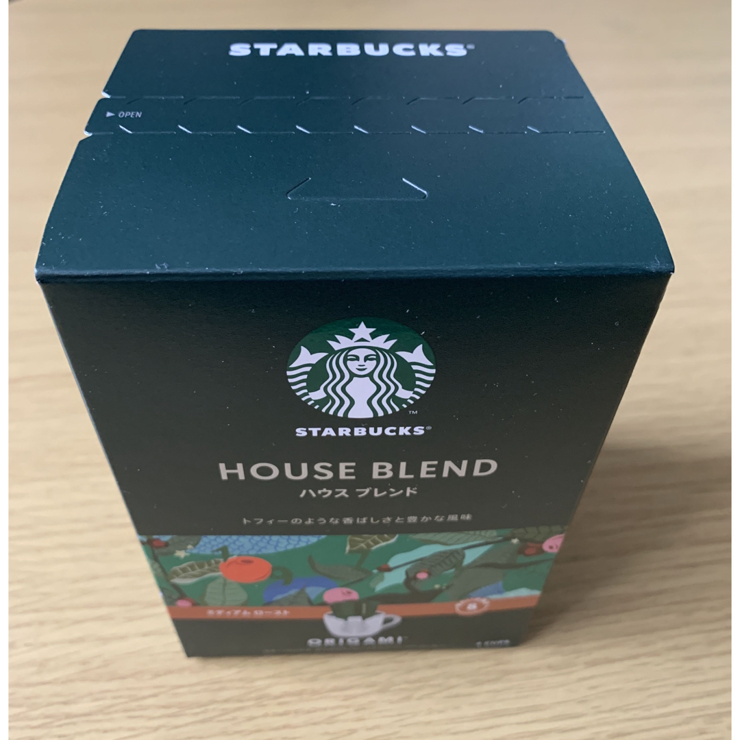 Starbucks(スターバックス)のスターバックス  オリガミ パーソナルドリップコーヒー ハウスブレンド 食品/飲料/酒の飲料(コーヒー)の商品写真