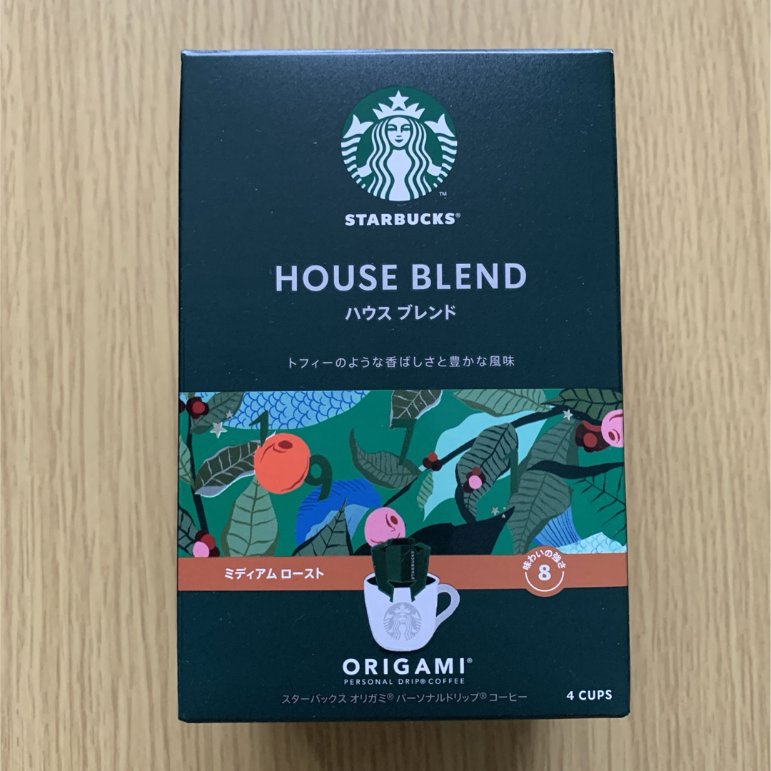 Starbucks(スターバックス)のスターバックス  オリガミ パーソナルドリップコーヒー ハウスブレンド 食品/飲料/酒の飲料(コーヒー)の商品写真