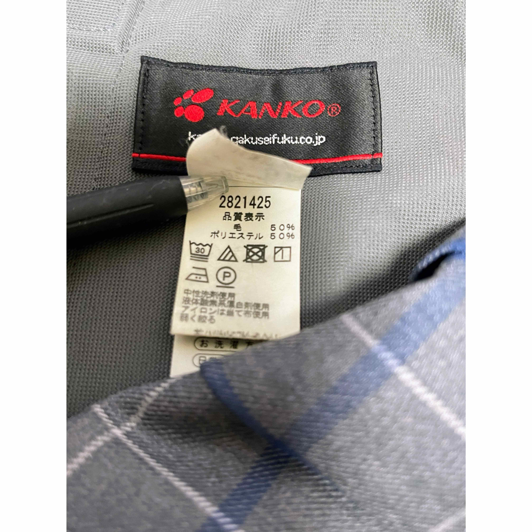 KANKO(カンコー)の制服　夏服　プリーツスカート　チェック柄 エンタメ/ホビーのコスプレ(衣装)の商品写真