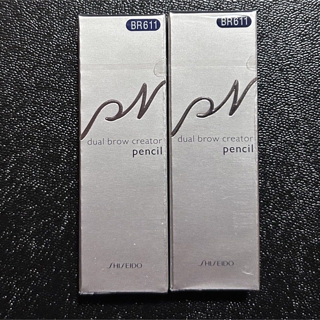 PN（SHISEIDO）(ピエヌ)の新品未開封２セット資生堂ピエヌ♡デュアルブロークリエーターペンシル BR-611 コスメ/美容のベースメイク/化粧品(アイブロウペンシル)の商品写真